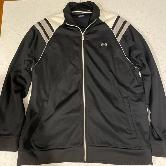 Le Tigre Black and Cream Track Jacket - Picture 2 of 5